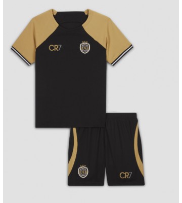 Sporting CP Koszulka Trzecich Dziecięca 2023-24 Krótki Rękaw (+ Krótkie spodenki)